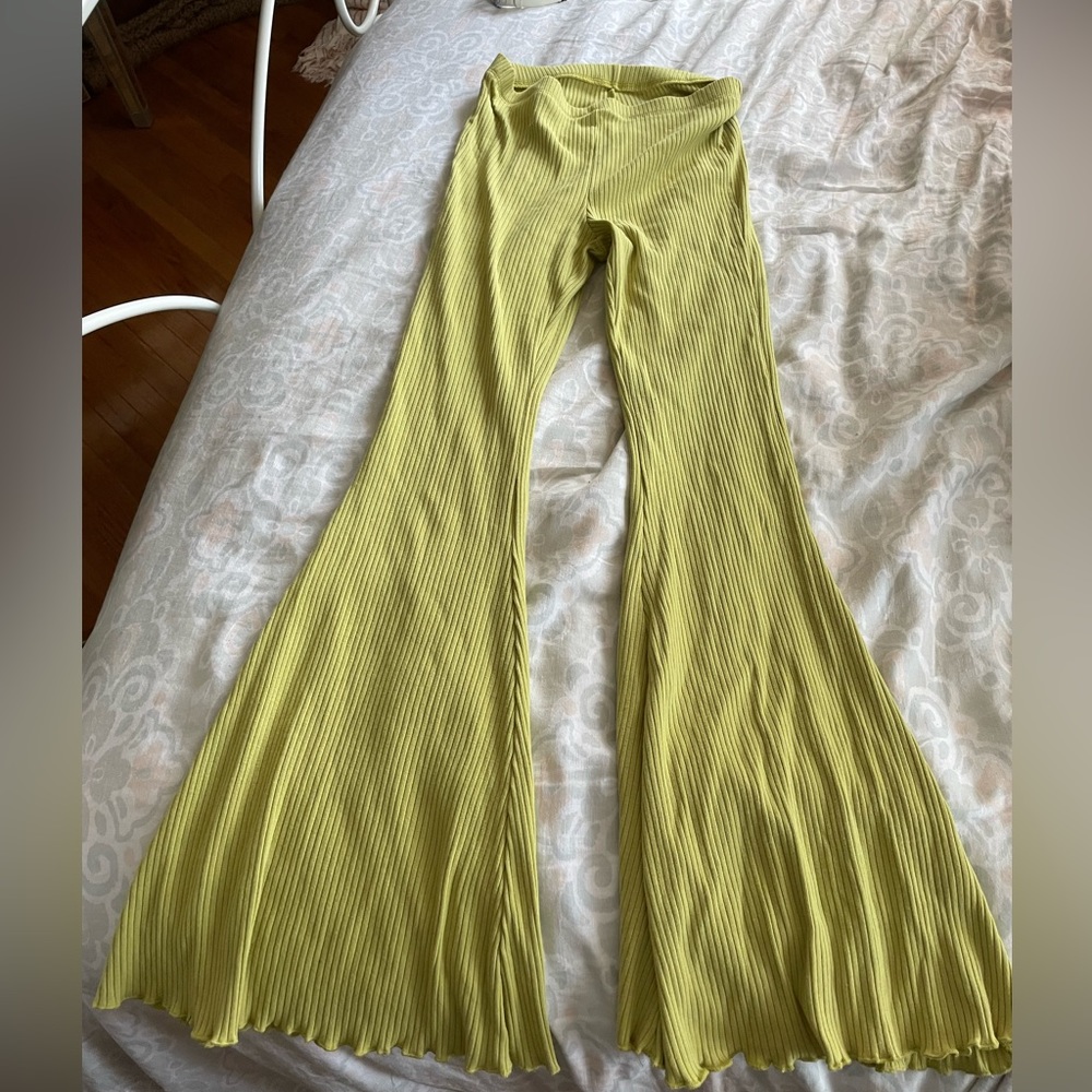 aerie wide leg leggings
